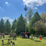 Maibaum-Kastell-Dornau