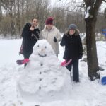 Schneemannbauen-Kastell-Dornau